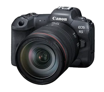 Rent Canon R5 camera with lens