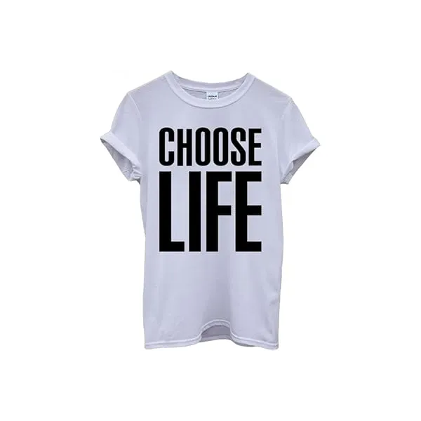 Rent Choose Life Unisex 80's T-Shirt