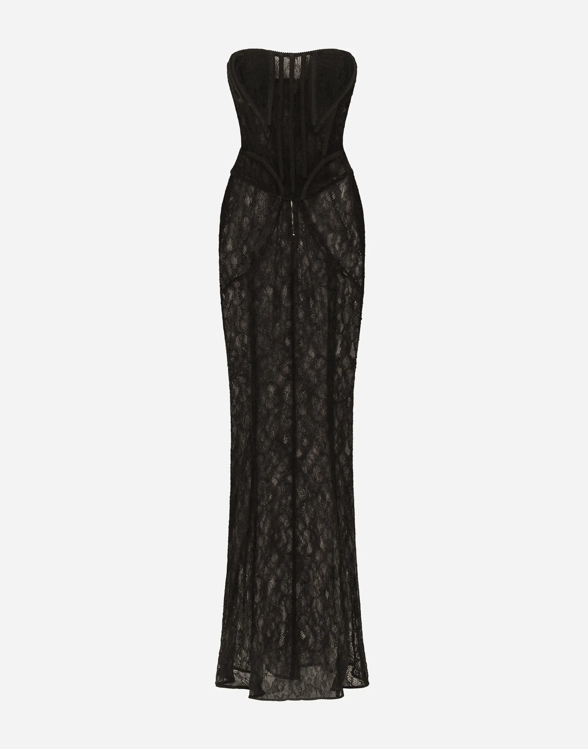 navy midi lace dress Never Look Back Navy Floral Lace Short Sleeve Velvet Trim Midi Dress main image 0