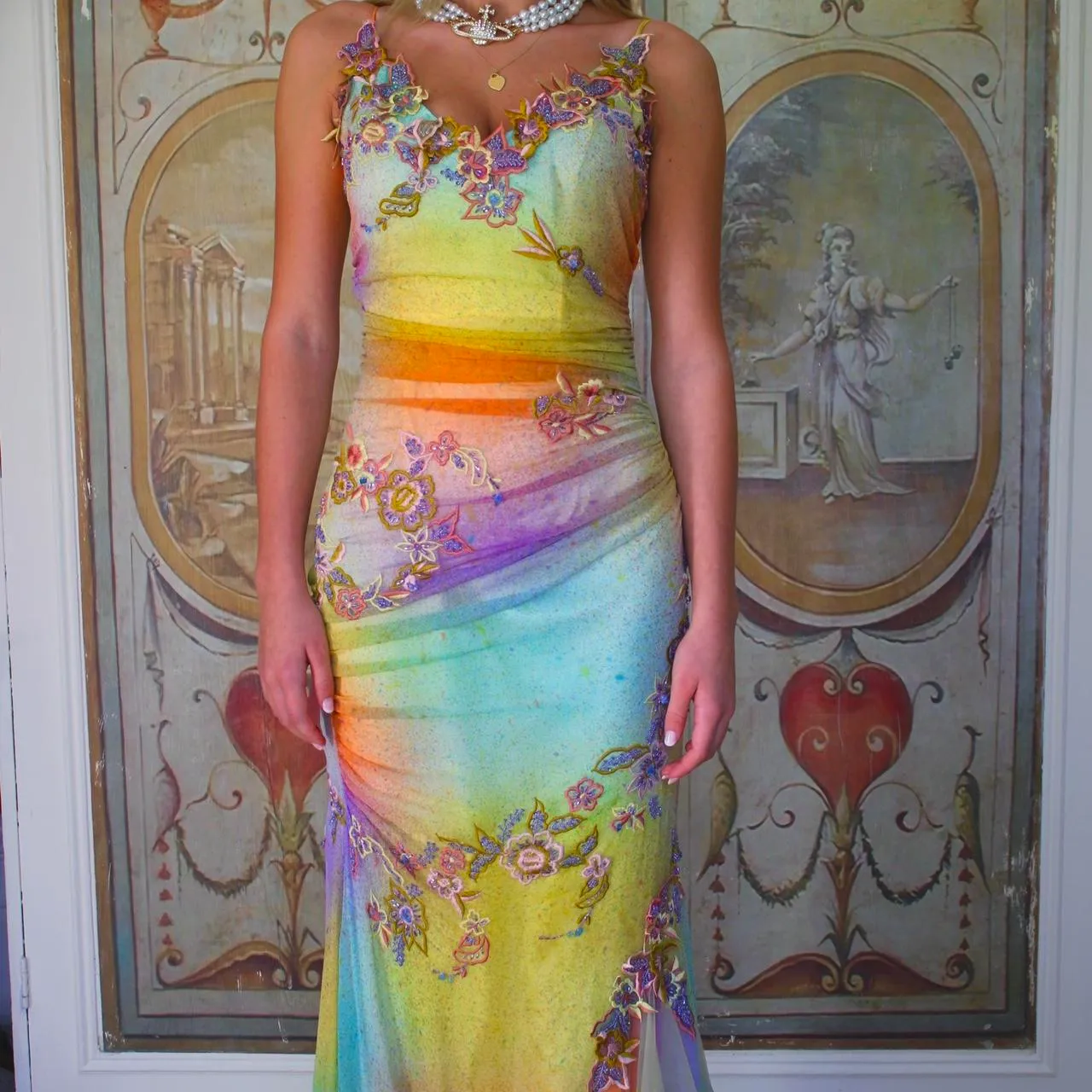 Rent Womens dress (Colourful)